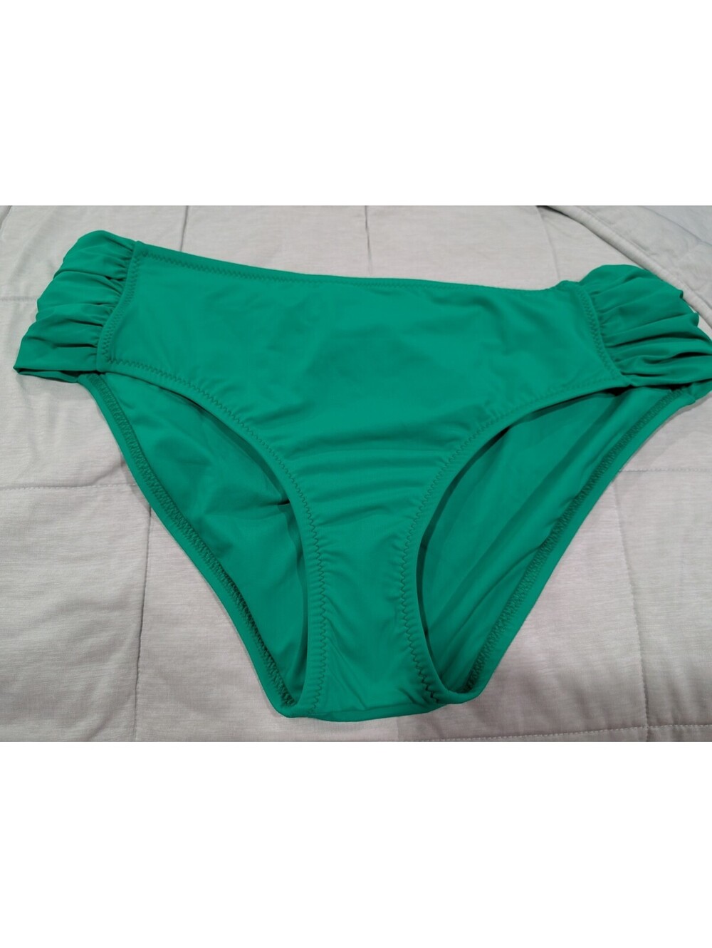 NWOT Becca by Rebecca Virtue  Green Swim Bottoms Size 1x (16-18)
